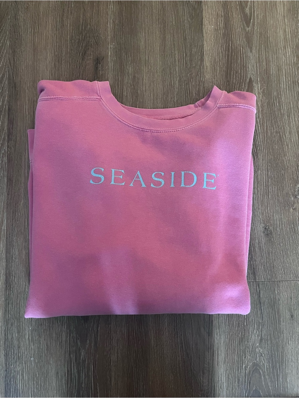 Seaside Pink Crewneck Sweatshirt - Women's Cozy Pullover